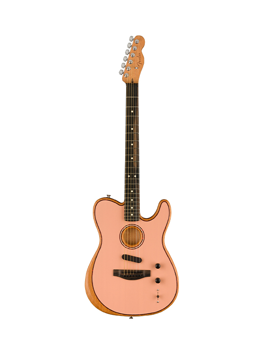 Fender American Acoustasonic Telecaster Shell Pink Limited Edition