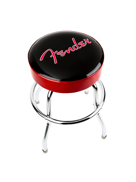 Fender Barstool, Black and Red Sparkle