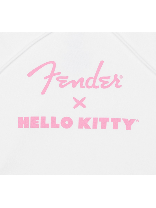 Fender x Hello Kitty White Sleeve Logo Hoodie