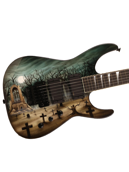 Jackson Custom Shop Dinky DK2H Graveyard